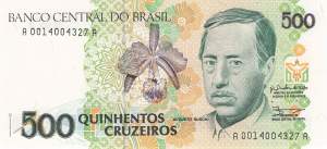 500 Cruzeiros 1990